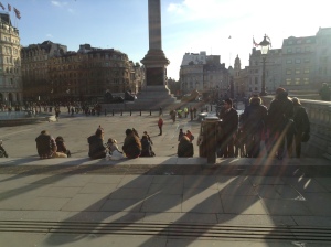 Trafalgar Square, courtesy of Neil